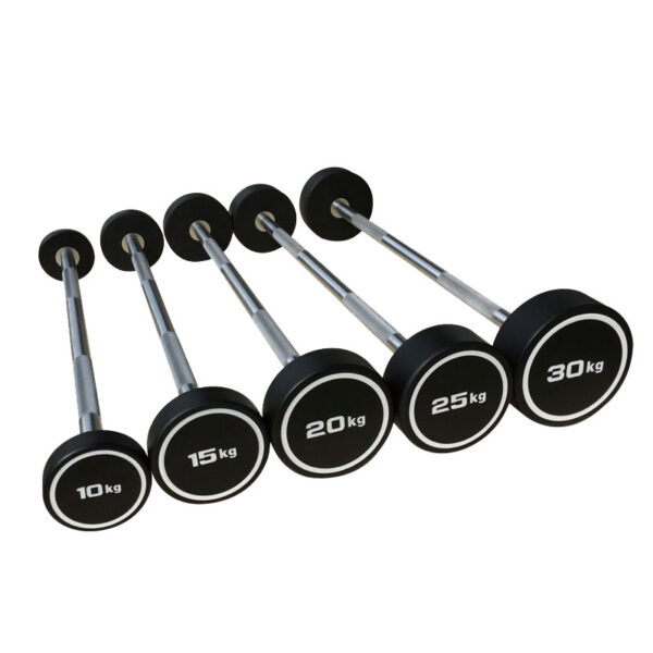 Weightlifting Bar Fitness PU Coated Weight Lifting Barbell
