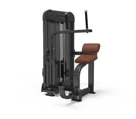 Sitting abdominal muscle trainer