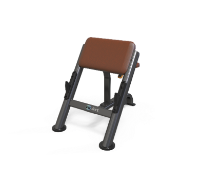 Sitting bicep training chair