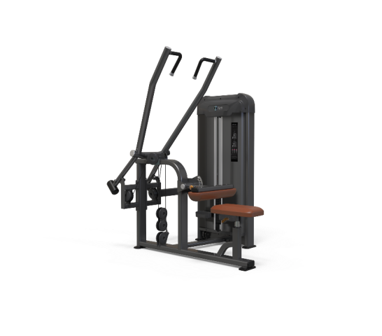 Sit-down pull-down trainer
